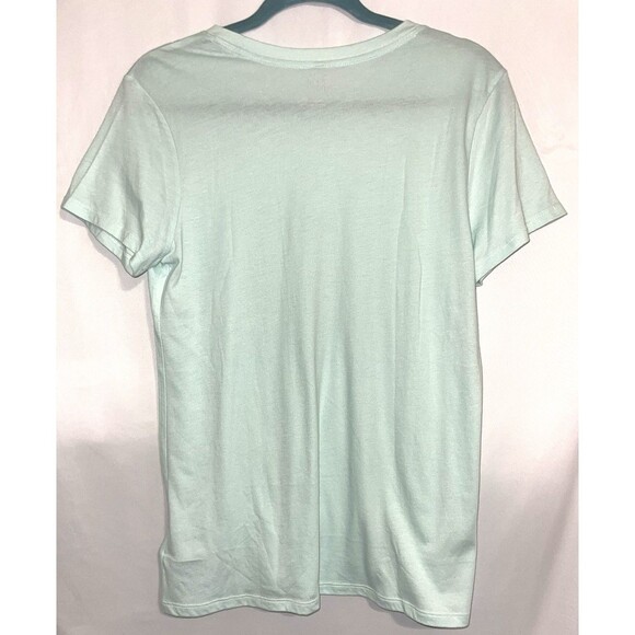 Gap Favorite T T-shirt Mint Green Short Sleeve Women’s Size Large - Picture 4 of 6